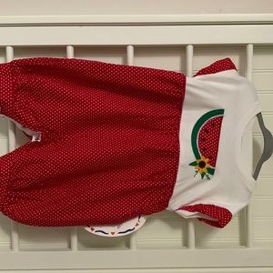 Rebecca rags vintage watermelon romper 24 months